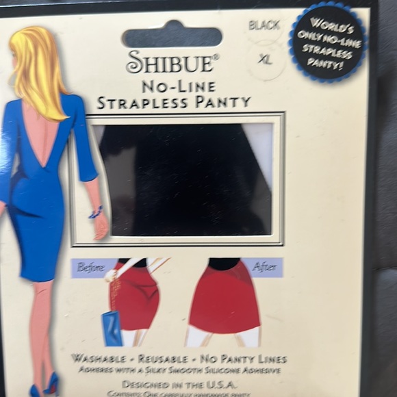 Shibue no line strapless panty new with tags small S - Picture 6 of 6